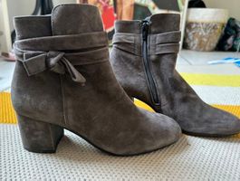Paul Green Stiefeletten grau Wildleder Grösse 9 (40)