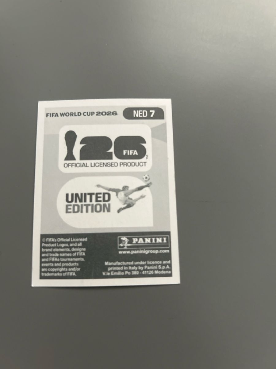 Panini Sammelbilder & Trading cards: NED 7 Panini FIFA WM 2026 – Neu (gemäss Beschreibung) aus Boniswil von sim_7zhp 1