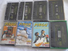 8x Kinderkassetten Hörspiel - Pingu - CH Dialekt