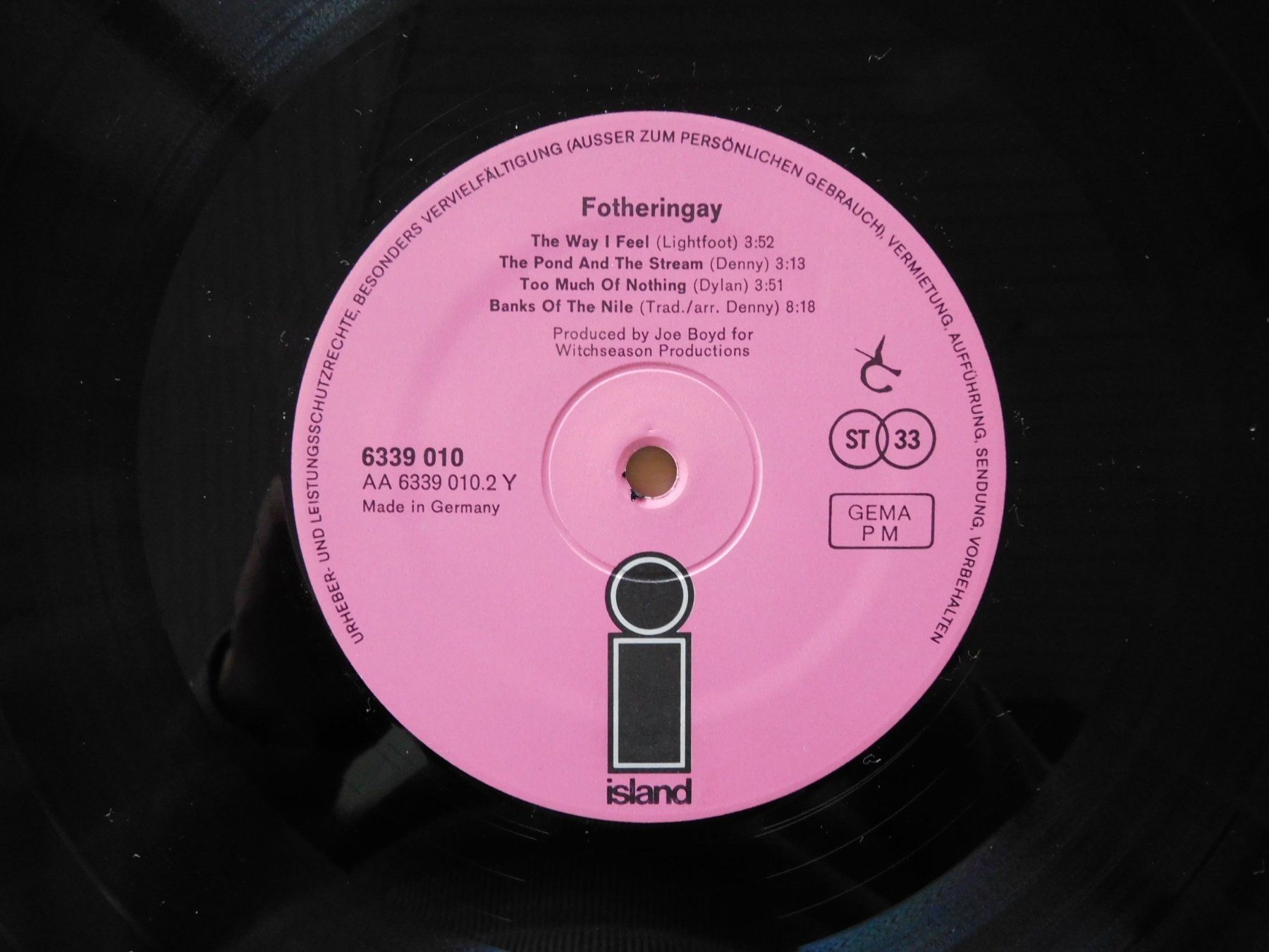 Schallplatten: Fotheringay - Same – Gebraucht aus Emmenbrücke von Dickens 4