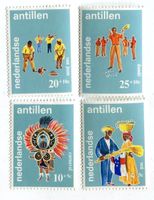 Briefmarken "Karneval". Niederländische Antillen