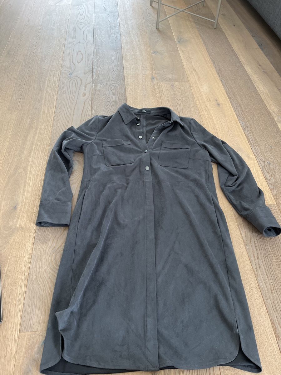 S.Oliver Vestiti: Wildleder Kleid von s.Oliver grau – Usato da Richterswil venduto da ste_yzq7