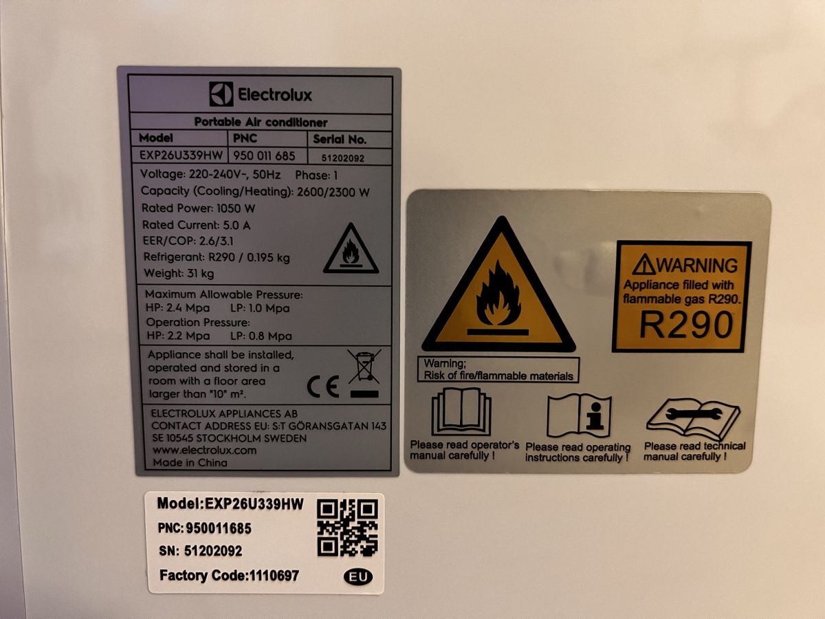 Electrolux Klimageräte: Klimagerät elektolux – Neu (gemäss Beschreibung) aus glattfelden von lauffi1 3