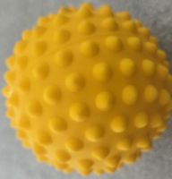 Igelball gelb, Massageball, Faszienball für Entspannung