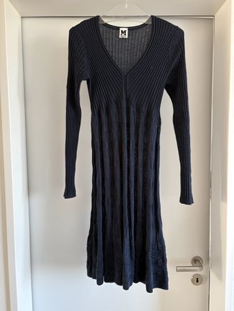 Missoni Strickkleid dunkelblau Grösse 44 guter Zustand