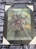 Hologramm mit 3 Bildern! Fantasy Tod Pferd NEU