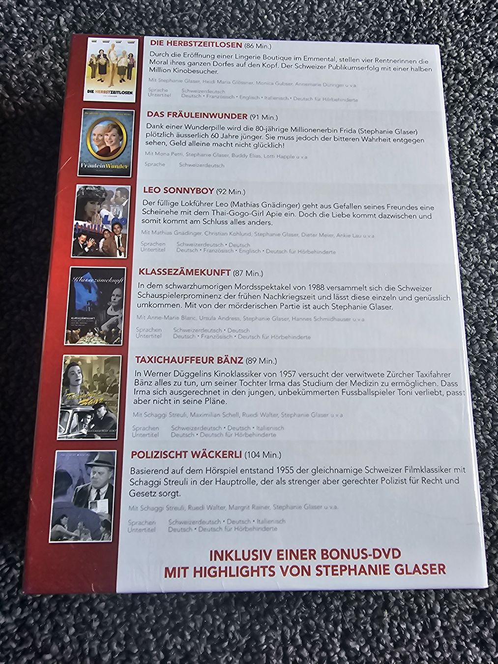 Tutti i DVDs: Stephanie Glaser Collection DVD Neuverpackt – Usato da Ruswil venduto da jan_bxl5 1