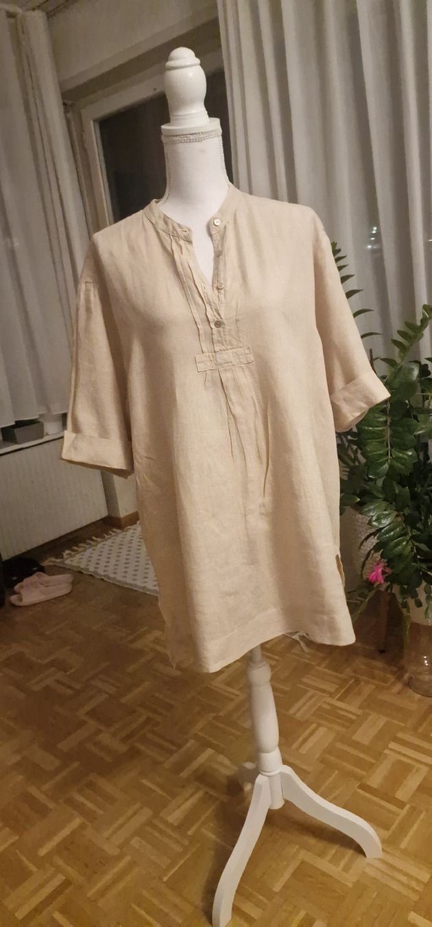 Max Mara Tuniken: Max Mara Weekend 100% Leinen Tunika Gr 42 – Gebraucht aus St. Gallen von mania03