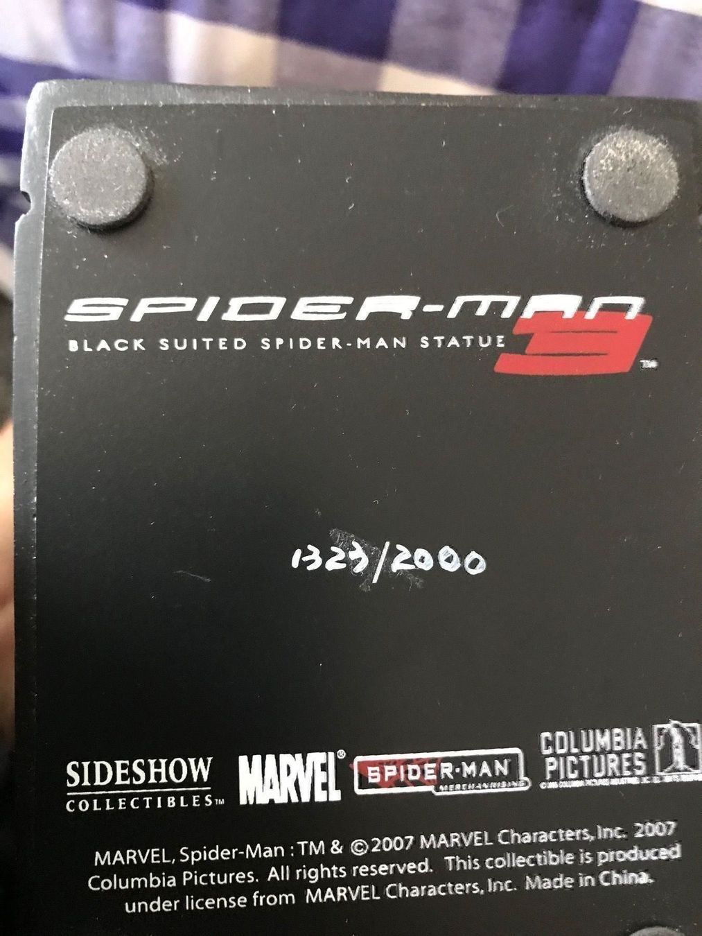 Statuette: Spiderman 3 black custom Sideshow – Nuovo (secondo la descrizione) da Le Lignon venduto da Aladdin67 1
