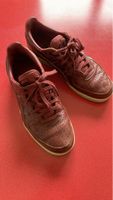 Bordeaux-farbene Tiger Sneakers, Grösse 39.5 Leder!