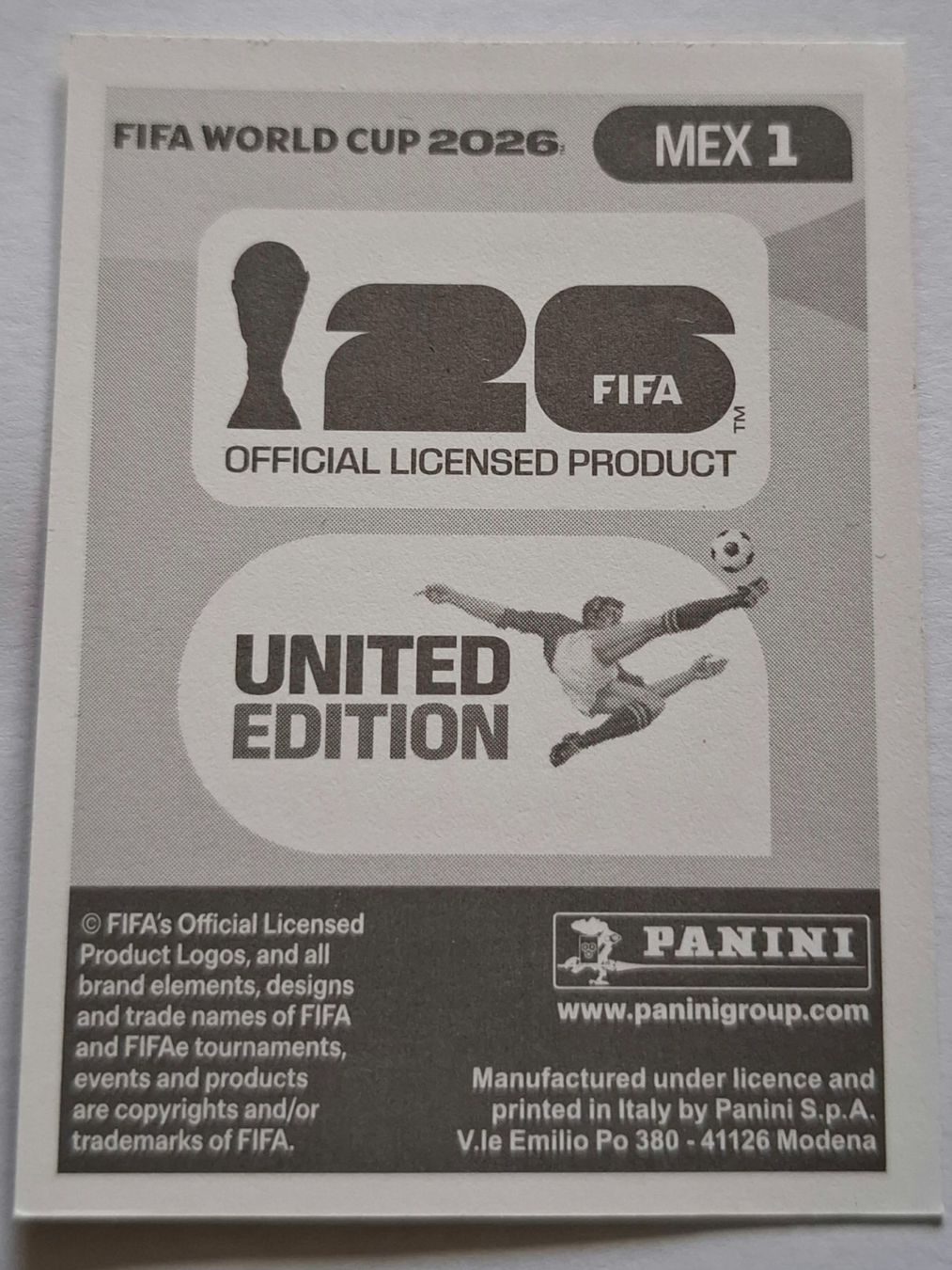 Panini Carte collezionabili: WM 2026 Paninibild Nr. MEX1 – Nuovo e nell'imballaggio originale da Rotkreuz venduto da keerthdi 1