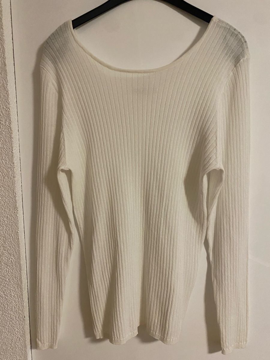 Nile Pullover & Sweatshirts: NILE Feinstrickpullover Weiß Gr. XL Neu  – Gebraucht aus Rorschach von Lauraq12 1