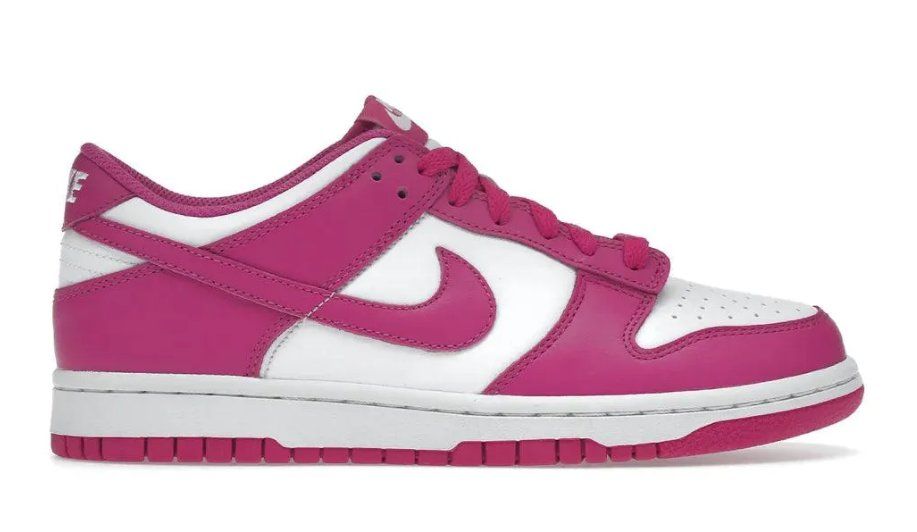 Nike Scarpe da uomo: Nike Dunk Low Active Fuchsia (GS) – Nuovo e nell'imballaggio originale da Widnau venduto da Streetclothing