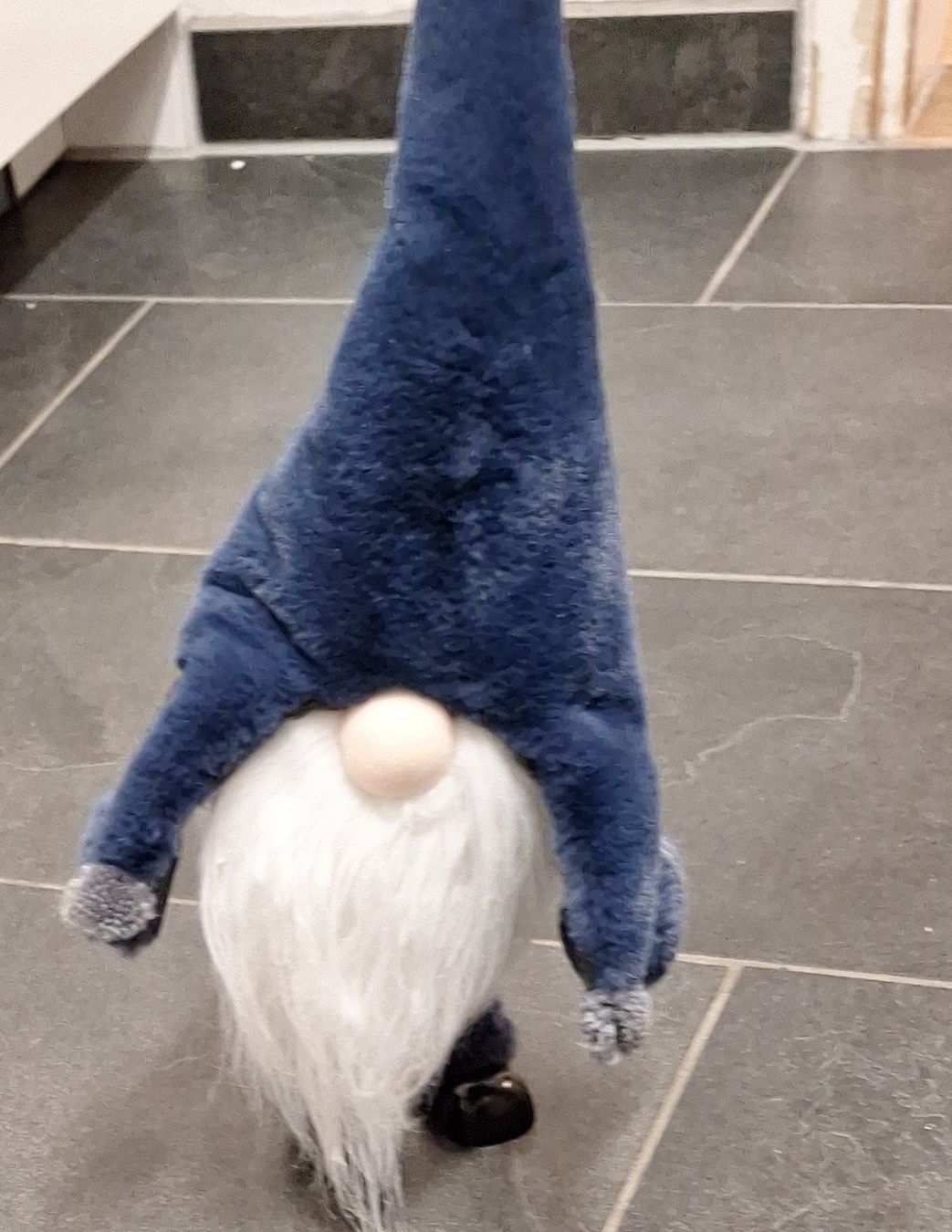 Statuette: Süsser Weihnachts Wichtel Deko  blau – Usato da Zürich venduto da rotezora67