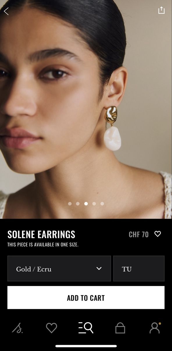 Sezane Boucles d'oreille: Boucles d’oreilles Sézane – Neuf avec emballage d'origine à Satigny par Pauline_1987 4