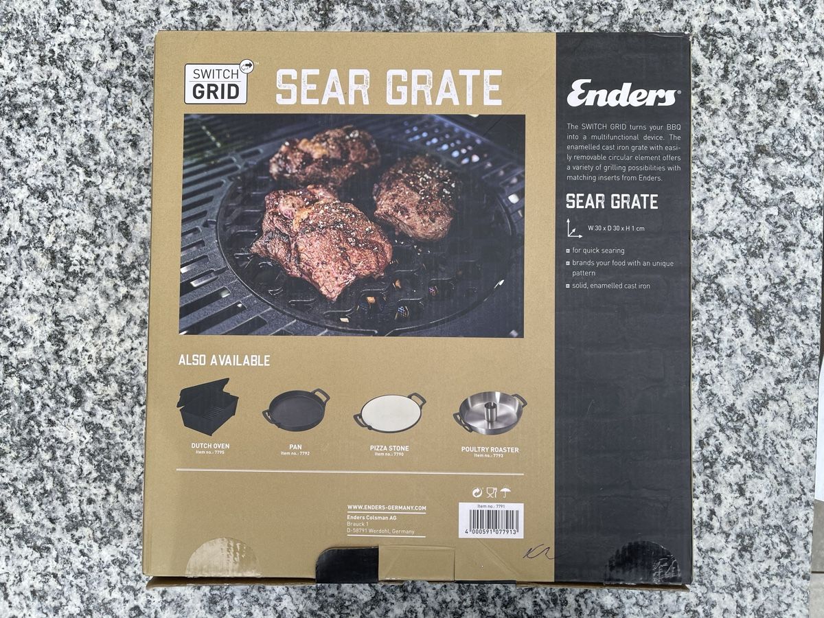 Griglie: Enders Grillrost, Switch Grid, Sear Grate – Nuovo e nell'imballaggio originale da Spreitenbach venduto da R_1691 1