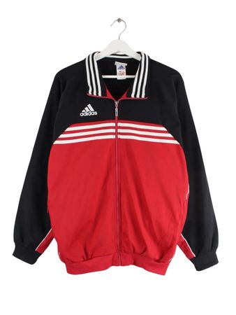 Adidas Trainingsjacke Rot Schwarz, Top Zustand, Grösse M