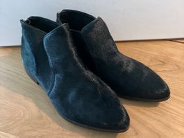 Kuhfell-Schuhe