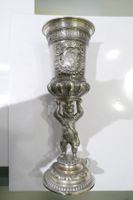 Schützenpokal Bern 1885  Silber 800 H 29,5 cm, ca. 356 gr