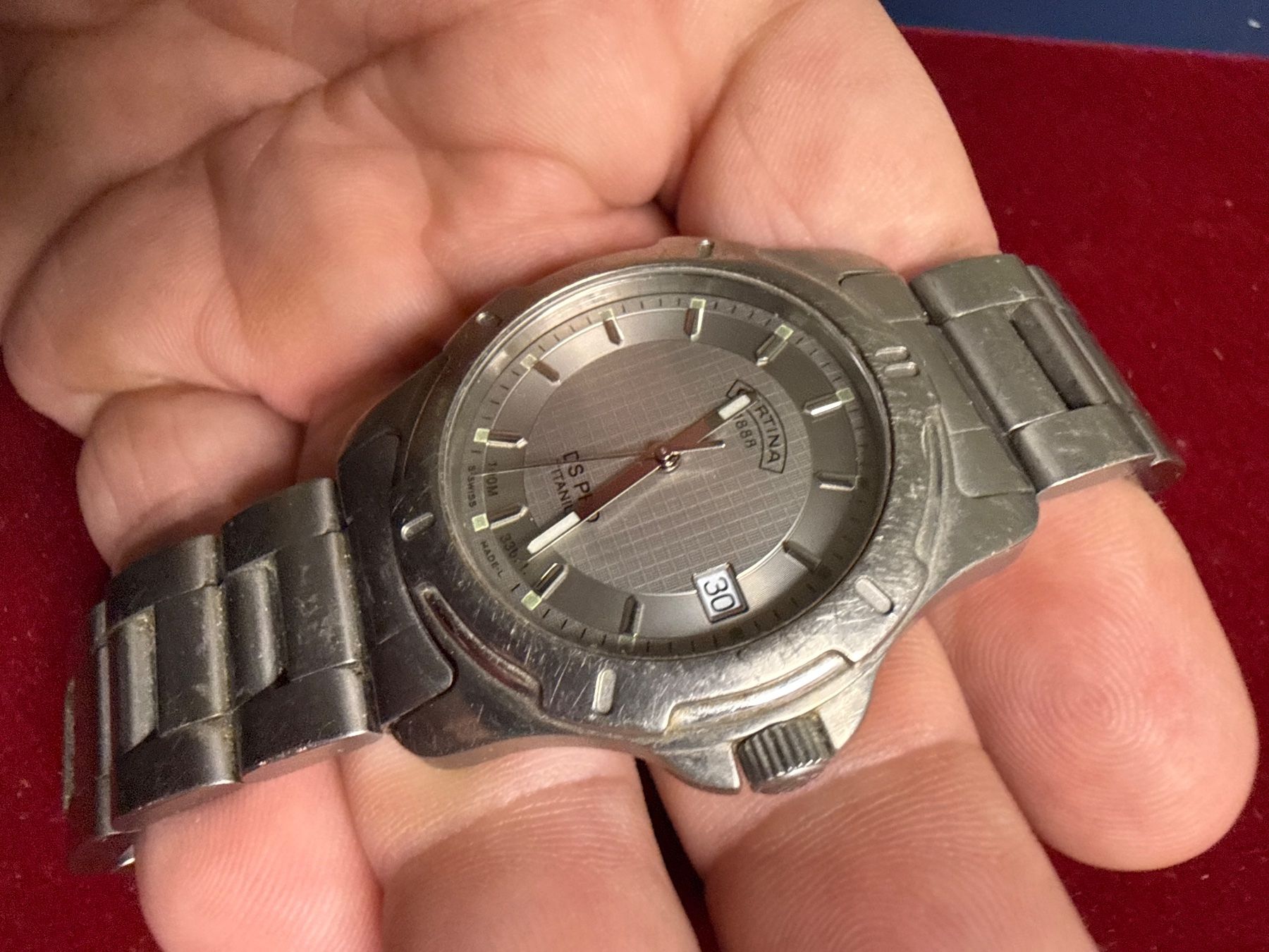 Certina Montres: Certina DS Pro Titanium 38 mm – D'occasion à Pfeffingen par Allhandelklgwatches 1