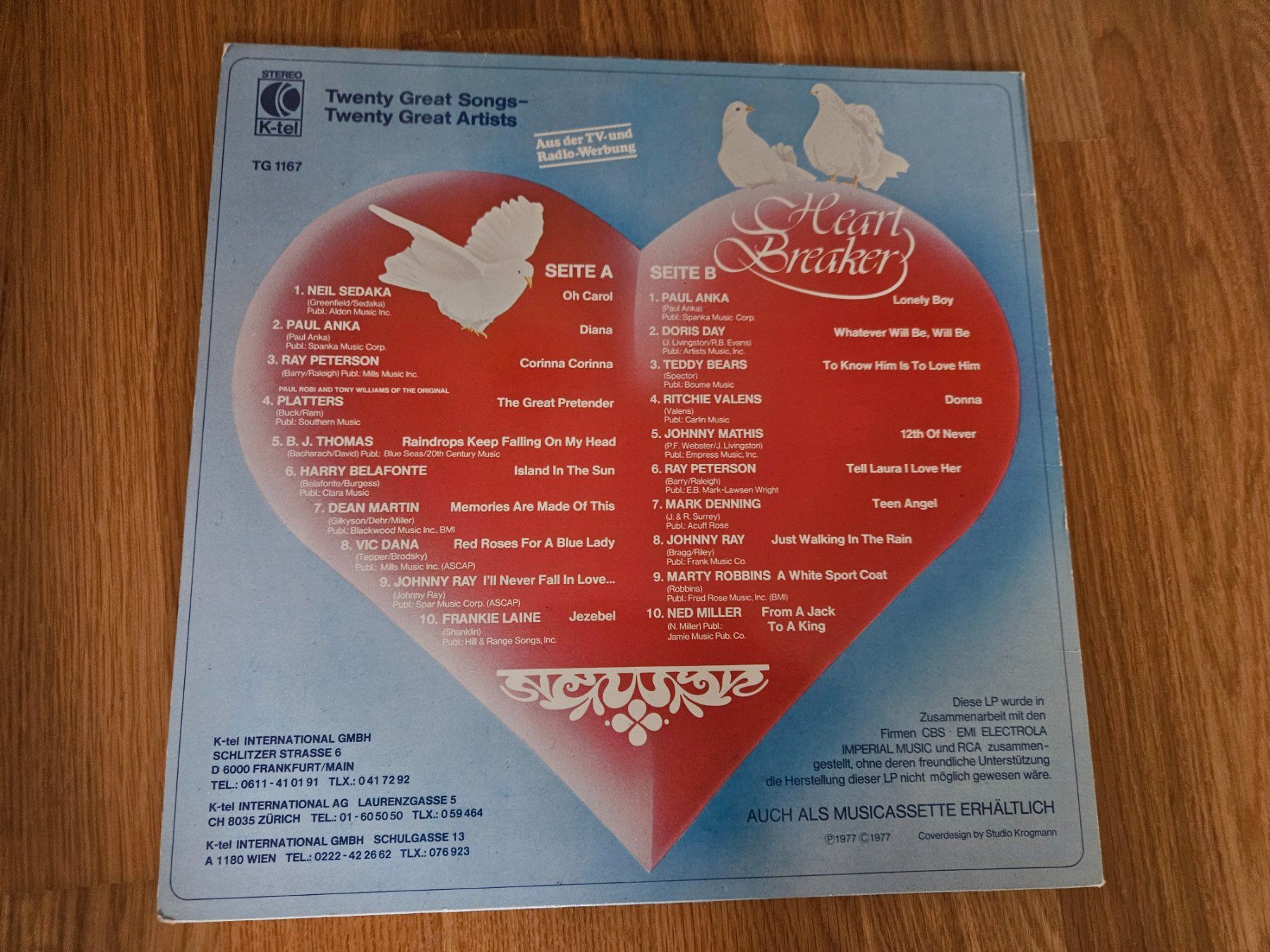 Vinyles: Heartbreaker - Twenty Great Songs – D'occasion à Liestal par tower01 1