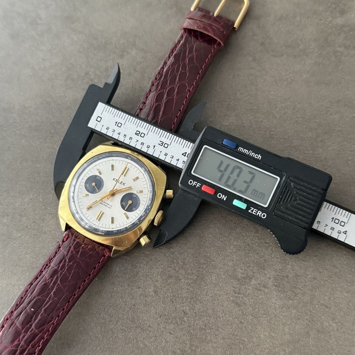 Swiss Orologi: Kelek Chronograph Handaufzug – Usato da Villmergen venduto da Swiss2011 6