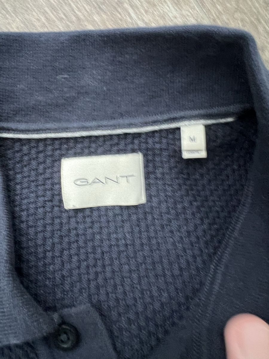 Gant Magliette Polo: Strickpoloshirt Gant Gr. M/L Kurzarmpullover – Usato da Gutenswil venduto da Freetibet1 1