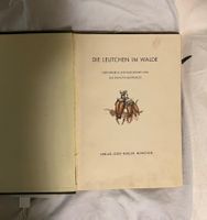 Antikes Kinderbuch "Die Leutchen im Walde", illustriert v...
