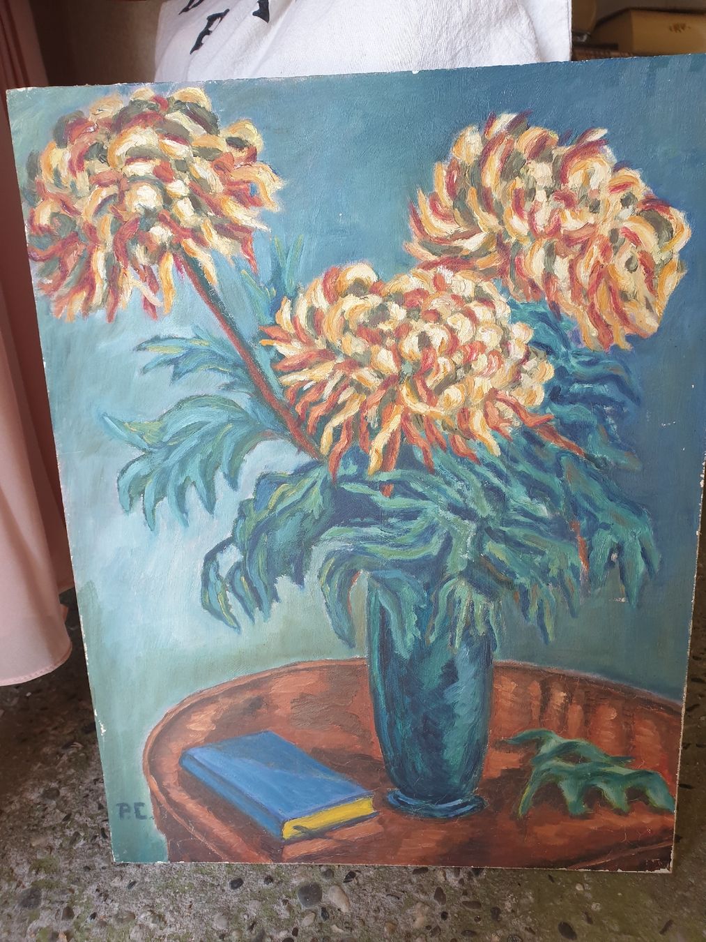 Dipinti: 31 x 41 cm Gemälde auf Holz – Usato da Rebstein venduto da AntikesundKrempel