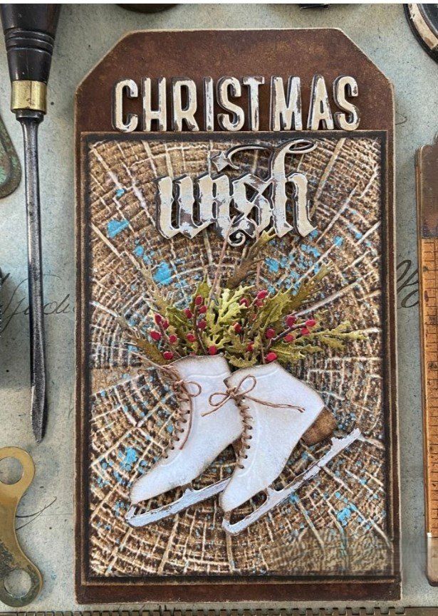 Tim Holtz Pochoirs: Tim Holtz Sizzix Thinlits  ** Vault Holiday Classic ** – Neuf avec emballage d'origine à Rubigen par rofi100 6