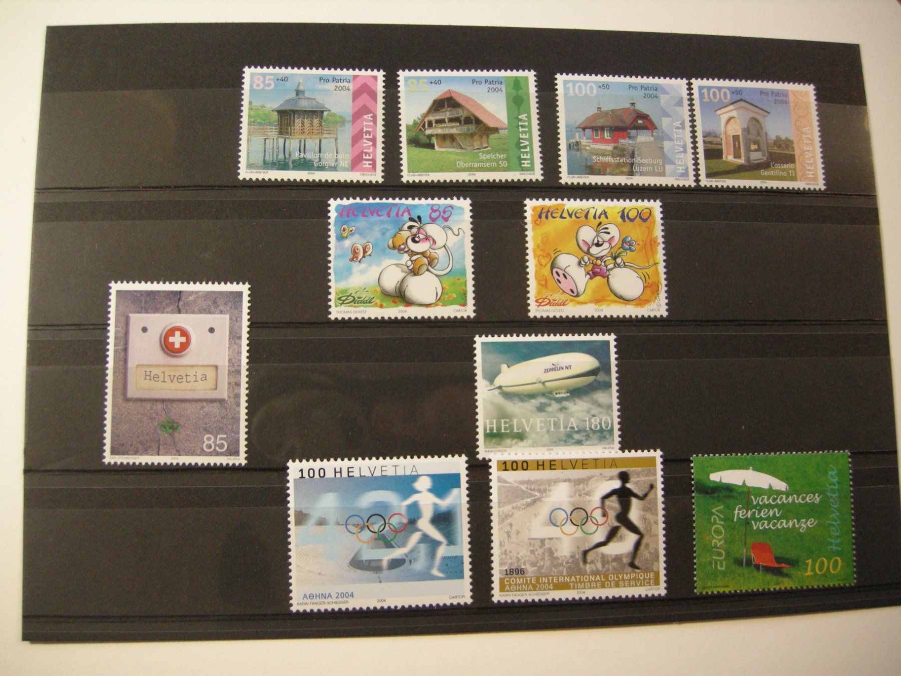 Tutti i francobolli: 2004 SERIE, FRANKATURWARE, CHF 11.50 – Usato da Eschenbach SG venduto da eDaisy