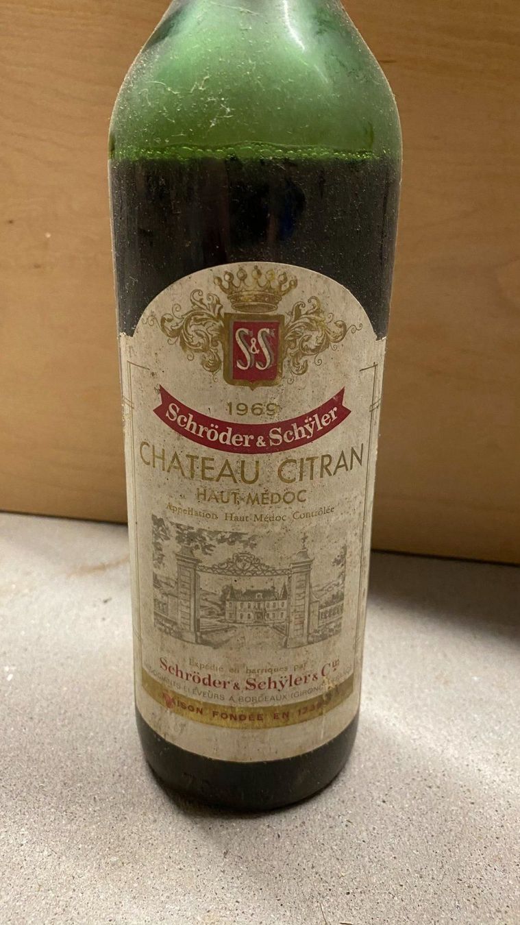 Vino: Château Citran Haut-Médoc 1969 – Nuovo (secondo la descrizione) da Buus venduto da pirlan 1