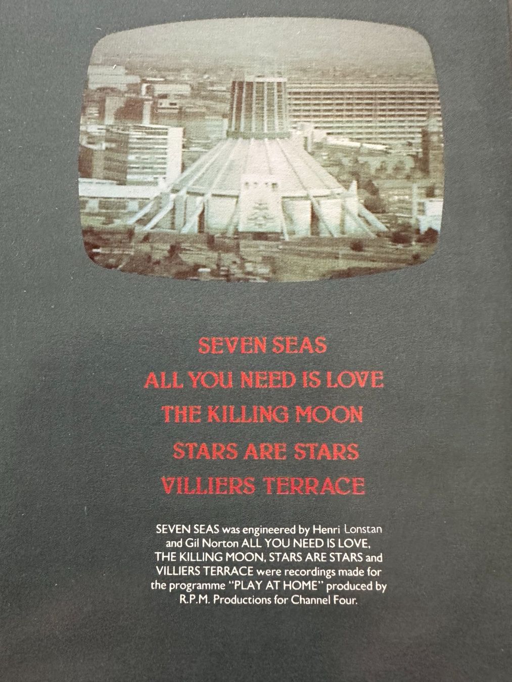 Vinyles: ECHO & THE BUNNYMEN MLP SEVEN SEAS – D'occasion à Sion par jaipur1401 2