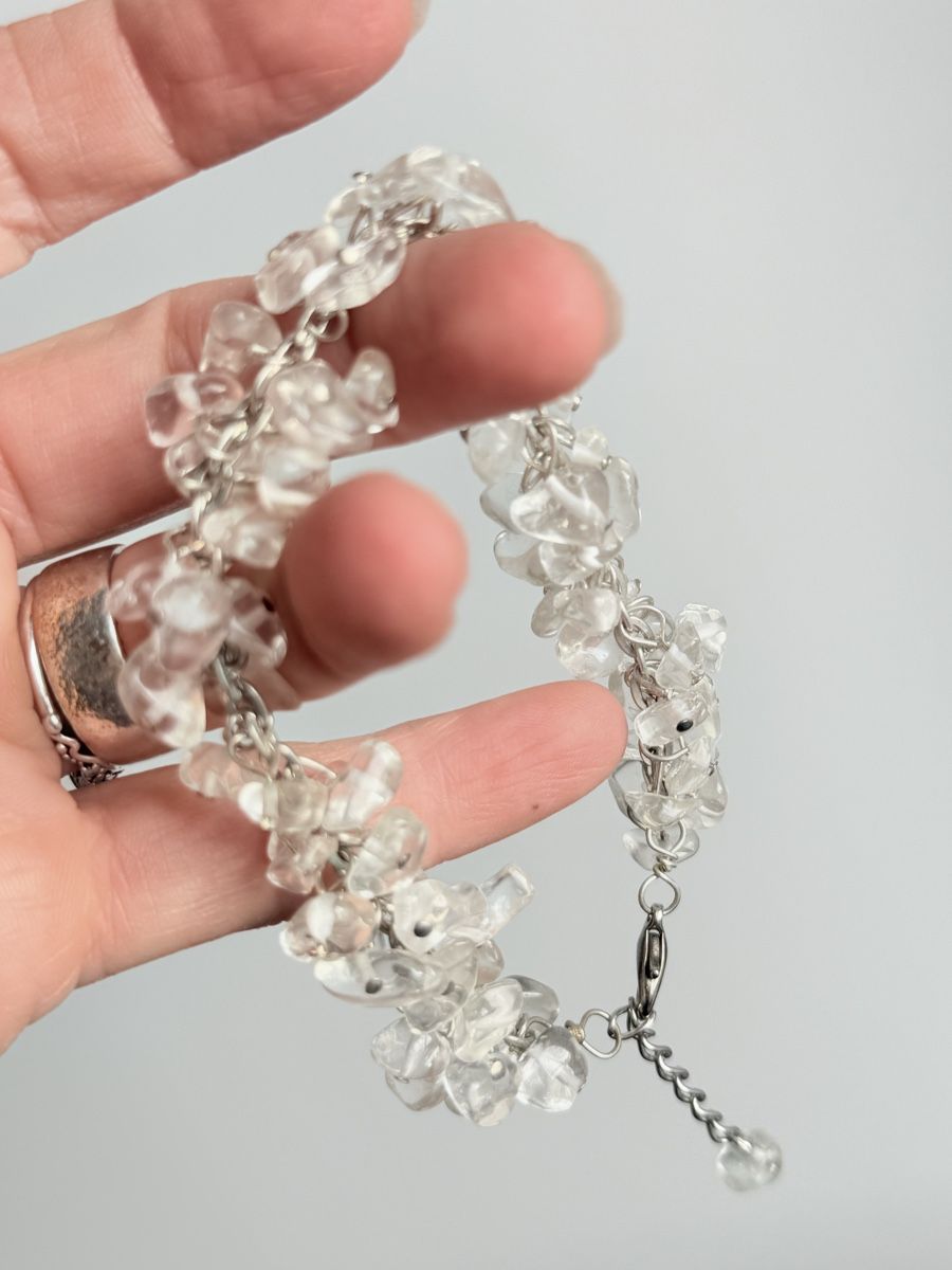 Bracciali & Braccialetti: Bergkristall Armkette NEU – Nuovo e nell'imballaggio originale da Basel venduto da Chili007 2