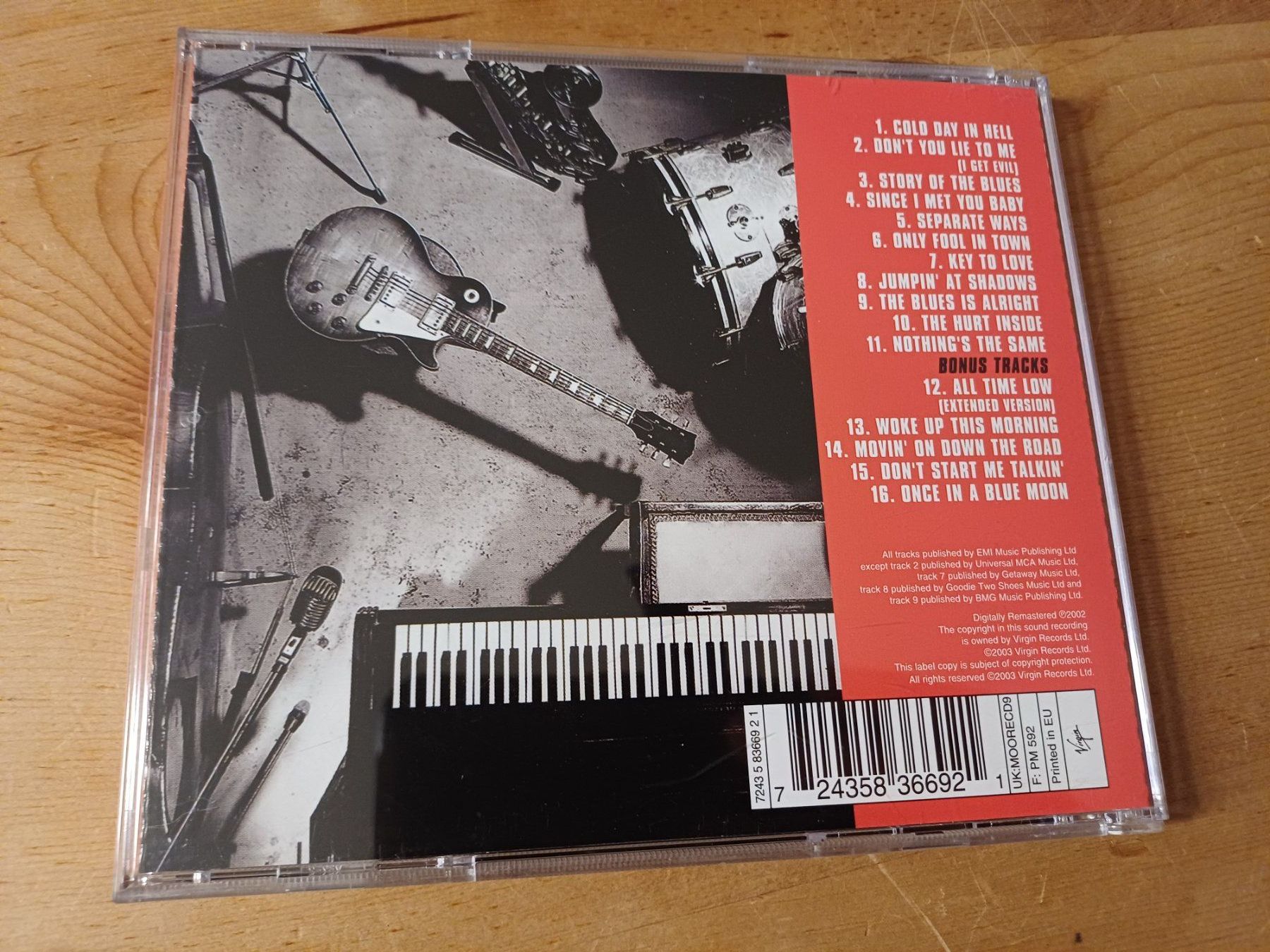 CD: Gary Moore: After Hours (2003 Remastered Edition) – Usato da Jona venduto da Rreto71 2
