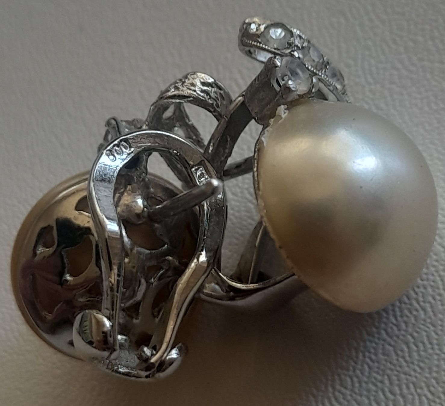 Boucles d'oreille: Boucles d'oreilles en argent 800 – D'occasion à Lausanne par Glam-Luxe 2