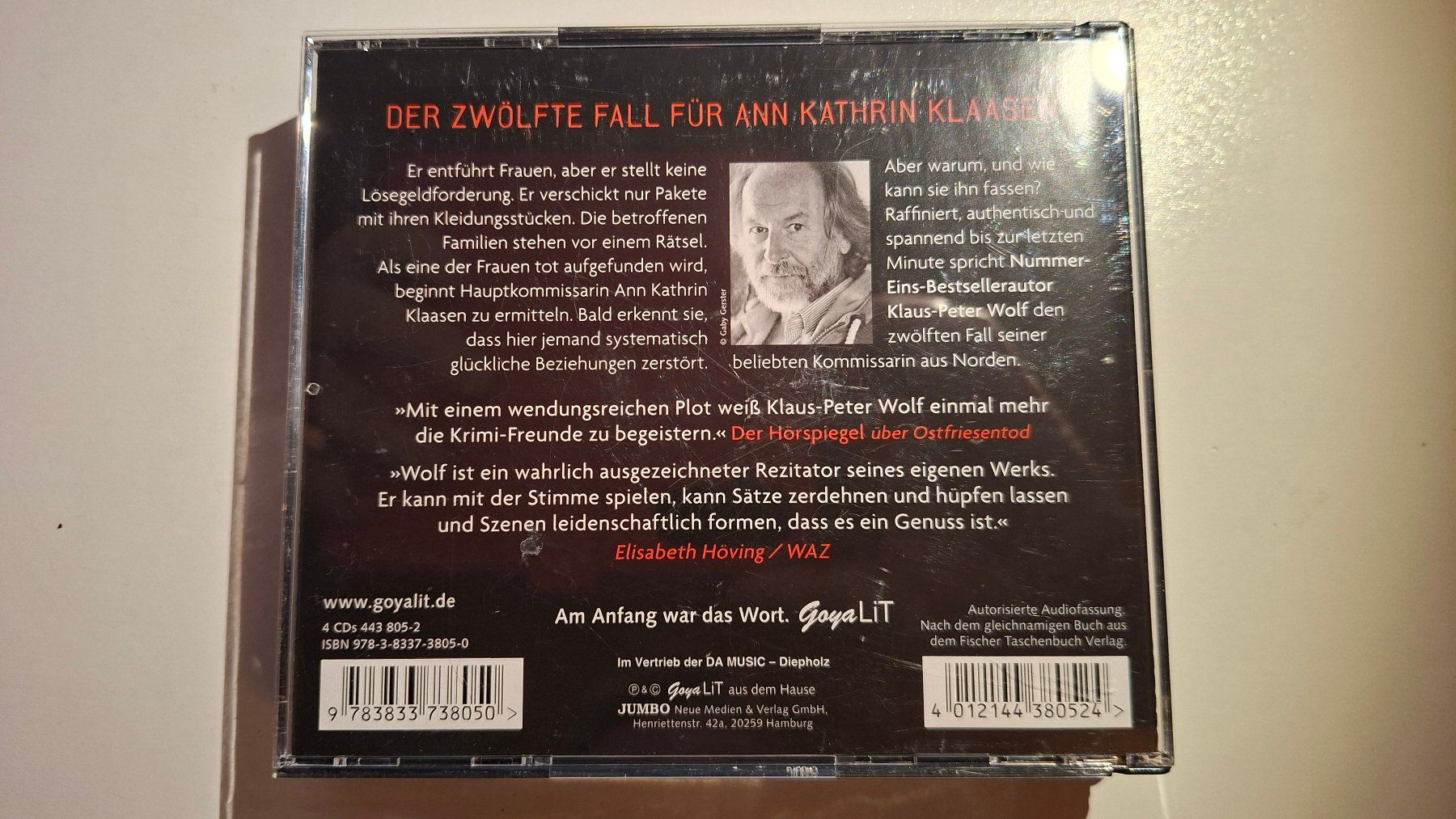 Audiolibri: Hörbuch: Ostfriesenfluch Klaus-Peter Wolf – Usato da Dietikon venduto da Buchantiqdietikon 2