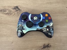 Xbox 360 Controller Halo Edition mit Akku!