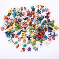 50 Pcs Pokemon Action Figure 2-3CM Not Repeating Mini Figure
