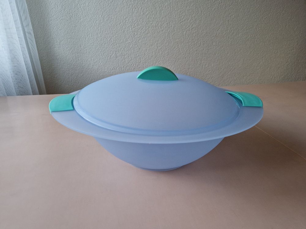 Tupperware Salatschüssel mit Eleganzia Salatbesteck | Kaufen auf Ricardo