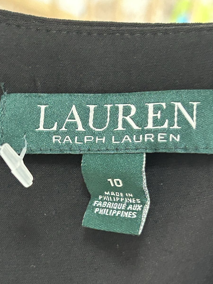 Ralph Lauren Vestiti: Wrap Dress Blue Black Size 10 Good Condition – Nuovo (secondo la descrizione) da Saland venduto da ele_vc96 3