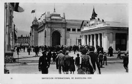 EXOTISCHE Ansichtskarte - uralt und ungewöhnlich: EXPO 1928
