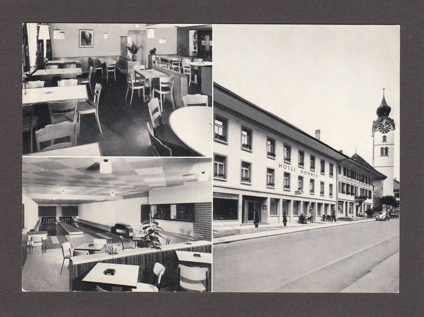Cartoline postali: HUTTWIL Hotel Restaurant Mohren – Usato da Reiden venduto da cinfis