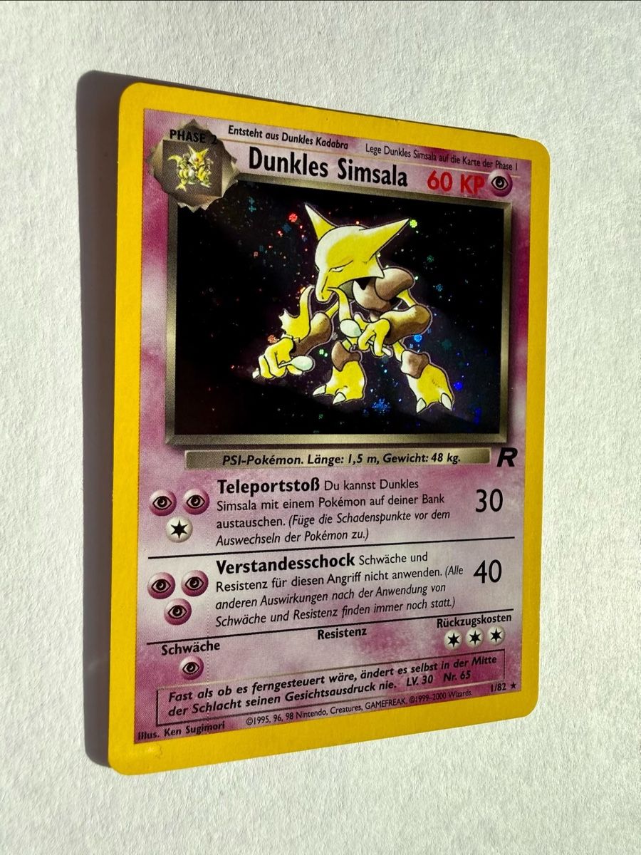 Pokémon Cartes à collectionner: Pokémon Dunkles Simsala / DE – D'occasion à Läufelfingen par Seraphim13