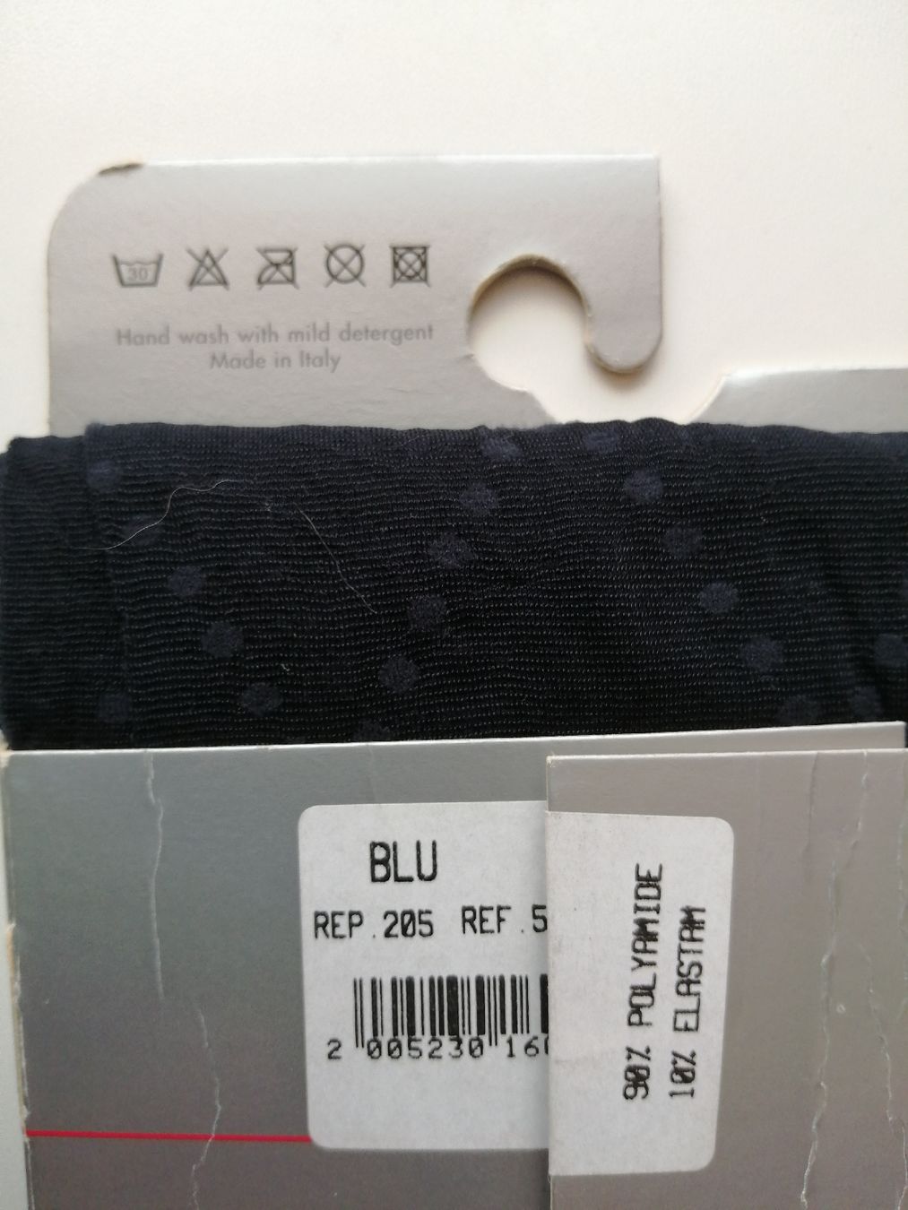 Calze & Collant: Freespirit Damen Strumpfhose Blau gemustert, Grösse 44-46, – Nuovo e nell'imballaggio originale da Honau venduto da holunder3 2