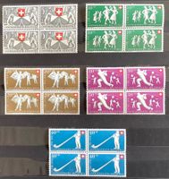1951 - Pro Patria Viererblöcke postfrisch **: Kat: 120.-