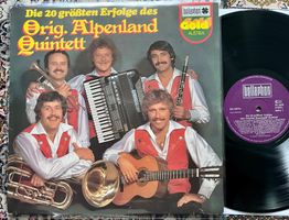 Orig. Alpenland Quintett – Die 20 Größten Erfolge LP 🛀