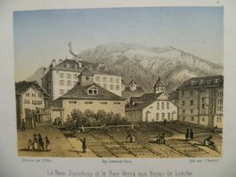 LOECHE LES BAINS  BAINS ZURICHOIS ET WERRA