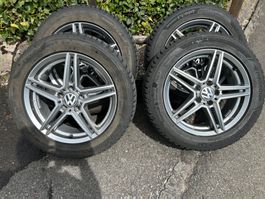 4 Winterräder 17 Zoll, passend zu VW, Audi, Seat und Skoda