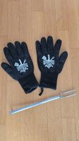 Grill Handschuhe "BARBECUE" + Grillgabel Inox
